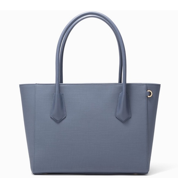 Dagne Dover Handbags - Dagne Dover Ash Blue Legend Signature Tote Large